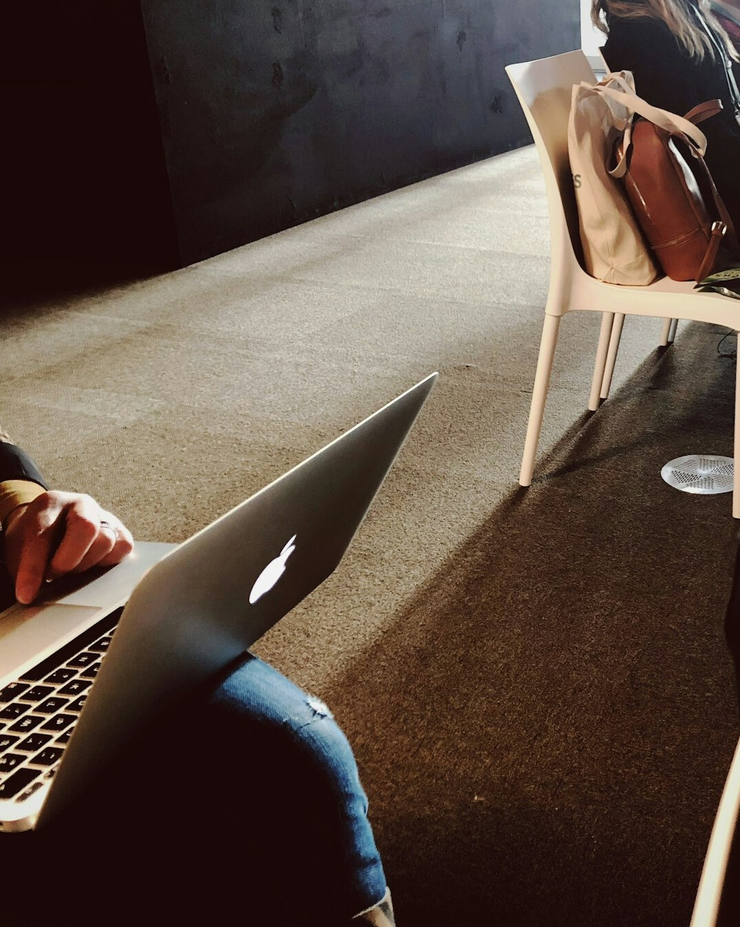 students learning to code in english